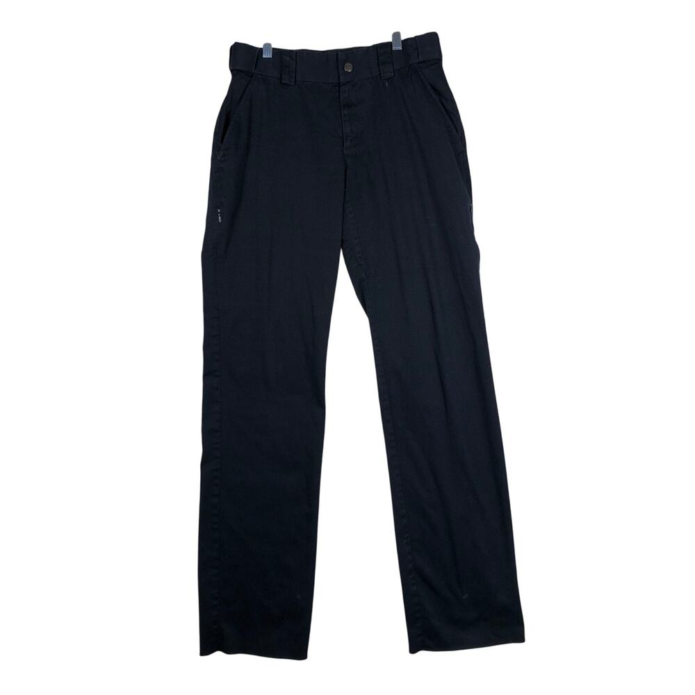 511 Tactical Pants Womens Size 8 Black PDU Taclite Ripstop A Class Distressed